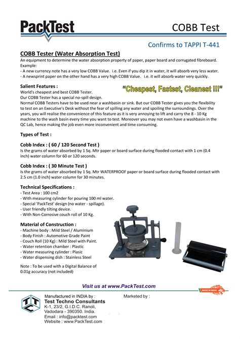 strong cobb tester|cobb test pdf.